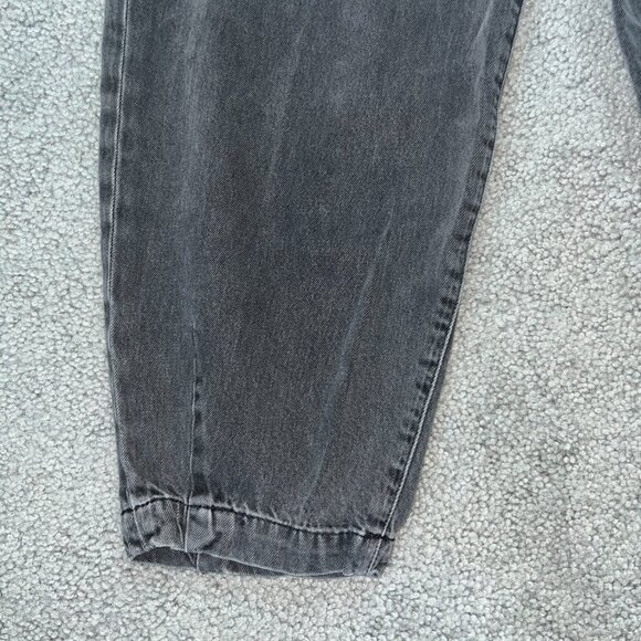 & DENIM for H&M BALLOON FIT BARREL ULTRA HIGH WAIST FADED BLACK JEANS - EUC - 4 - Picture 3 of 9